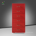 Good price file cabinet metal mobile file storage cabinet with drawer